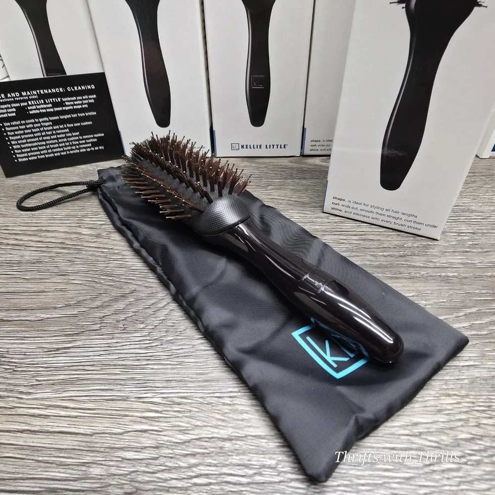 The Groove Voyager By Kellie Little - Premium Designer Hair Styling Brush - New